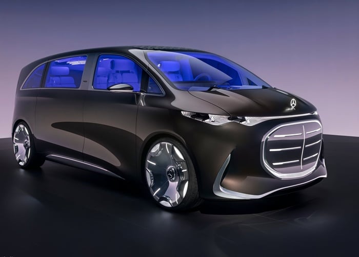Mercedes-Benz Vision V Diperkenalkan, Konsep Mobil Keluarga Supermewah