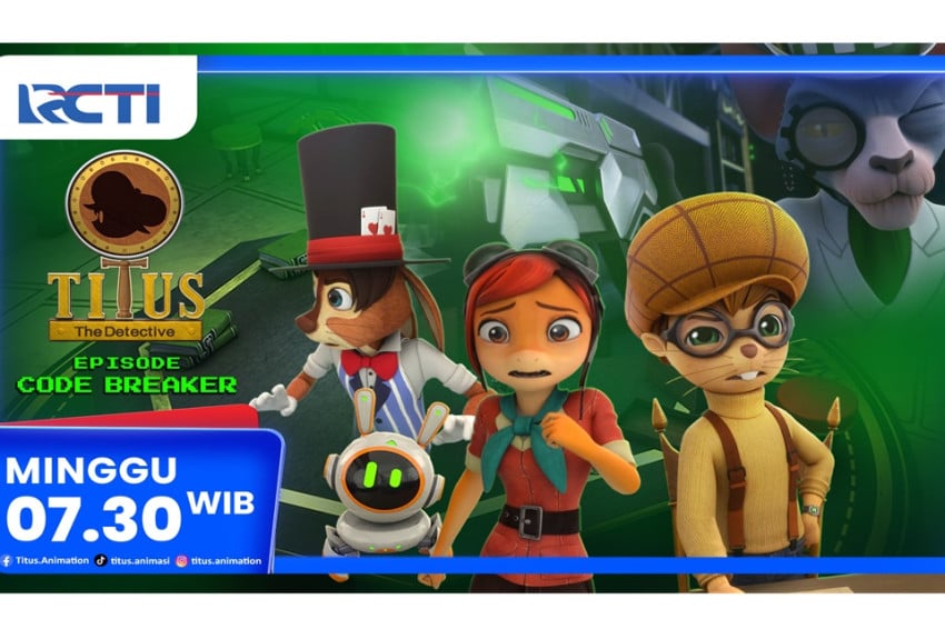 Saksikan Titus Animasi Episode Baru Code Breaker, Minggu 5 Oktober 2025 di RCTI